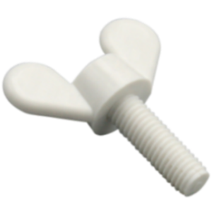 10-32 X 1/4 WING THUMB SCREW NYLON